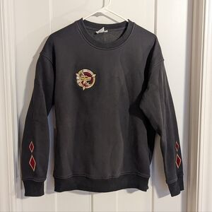 Paimon's Boutique Genshin Impact Wriothesley Dragon Crewneck Sweatshirt sz S